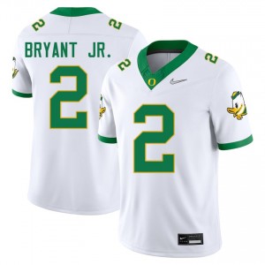 Men's Gary Bryant Jr. White Oregon Ducks #2 College Football Official Jersey 984502-479