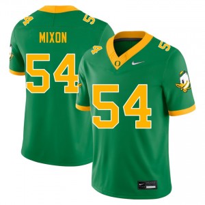 Men's Jerry Mixon Green Oregon Ducks #54 College Football Alumni Jerseys 229242-135