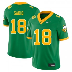 Men Kenyon Sadiq Green Oregon Ducks #18 College Football Player Jersey 389992-288