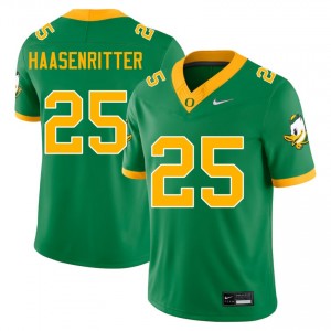 Mens Kilohana Haasenritter Green Oregon Ducks #25 College Football 2025 Jerseys 376804-888