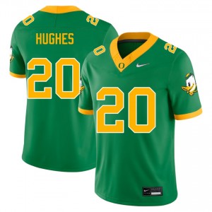 Men Makhi Hughes Green Oregon Ducks #20 College Football 2025-26 Jerseys 283567-375