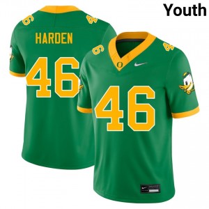Youth Jay Harden Green Oregon Ducks #46 College Football NCAA Jerseys 260186-903