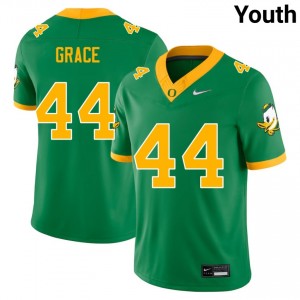 Youth Zach Grace Green Oregon Ducks #44 College Football Limited Jersey 617602-857