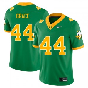 Men's Zach Grace Green Oregon Ducks #44 College Football 2025-26 Jerseys 586693-473
